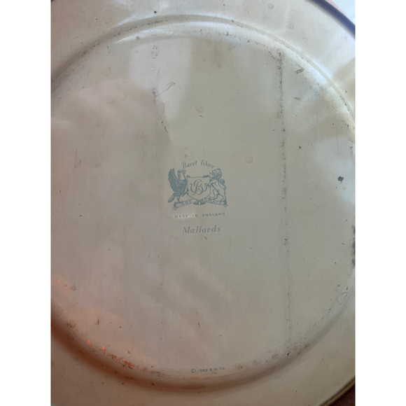 Baret Ware Mallards Gold Teal Serveware Tray One Size - Picture 2 of 4